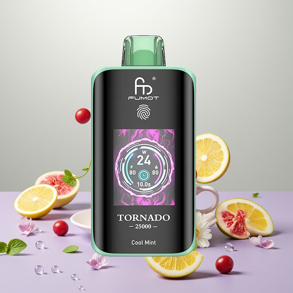 Fumot Tornado 25000 - Cool Mint: Yenilik, G&uuml;venilirlik ve Ferahlığın Buluştuğu Nokta